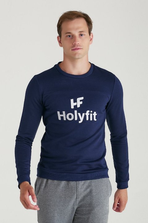 blusa de moletom classic holyfit masculino logo bordado 1