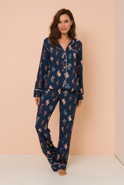 pijama conjunto manga longa com calca hosana lekazis pj003 1