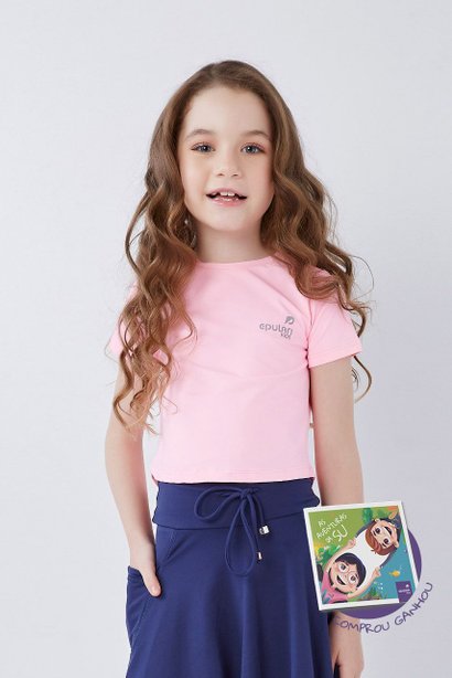 blusa cropped rosa claro infantil moda fitness evangelica epulari kids 21