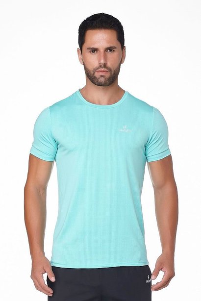 camiseta masculina micro dry verde claro protecao uv501