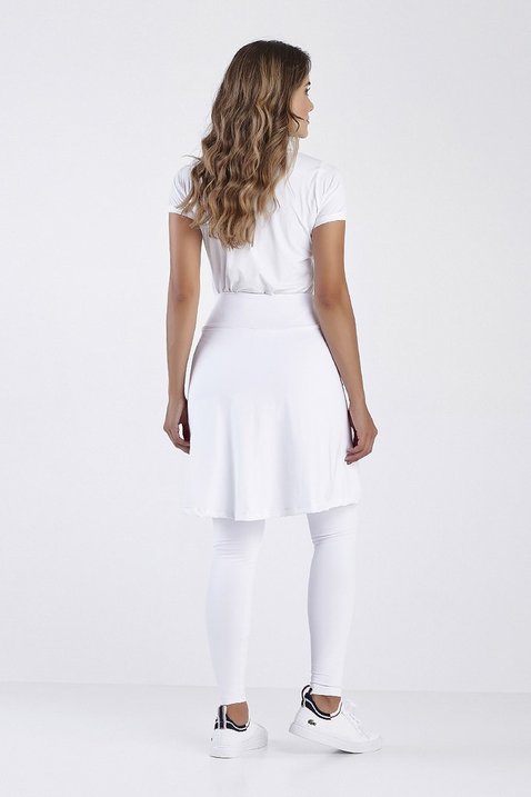 saia calca comprida branca tecido poliamida alta compressao moda fitness evangelica epulari 6