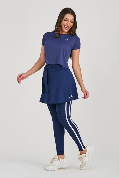 saia calca comprida azul marinho poliamida moda fitness modesta epulari 4