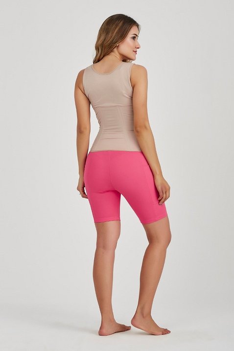 shorts modelador rosa 8